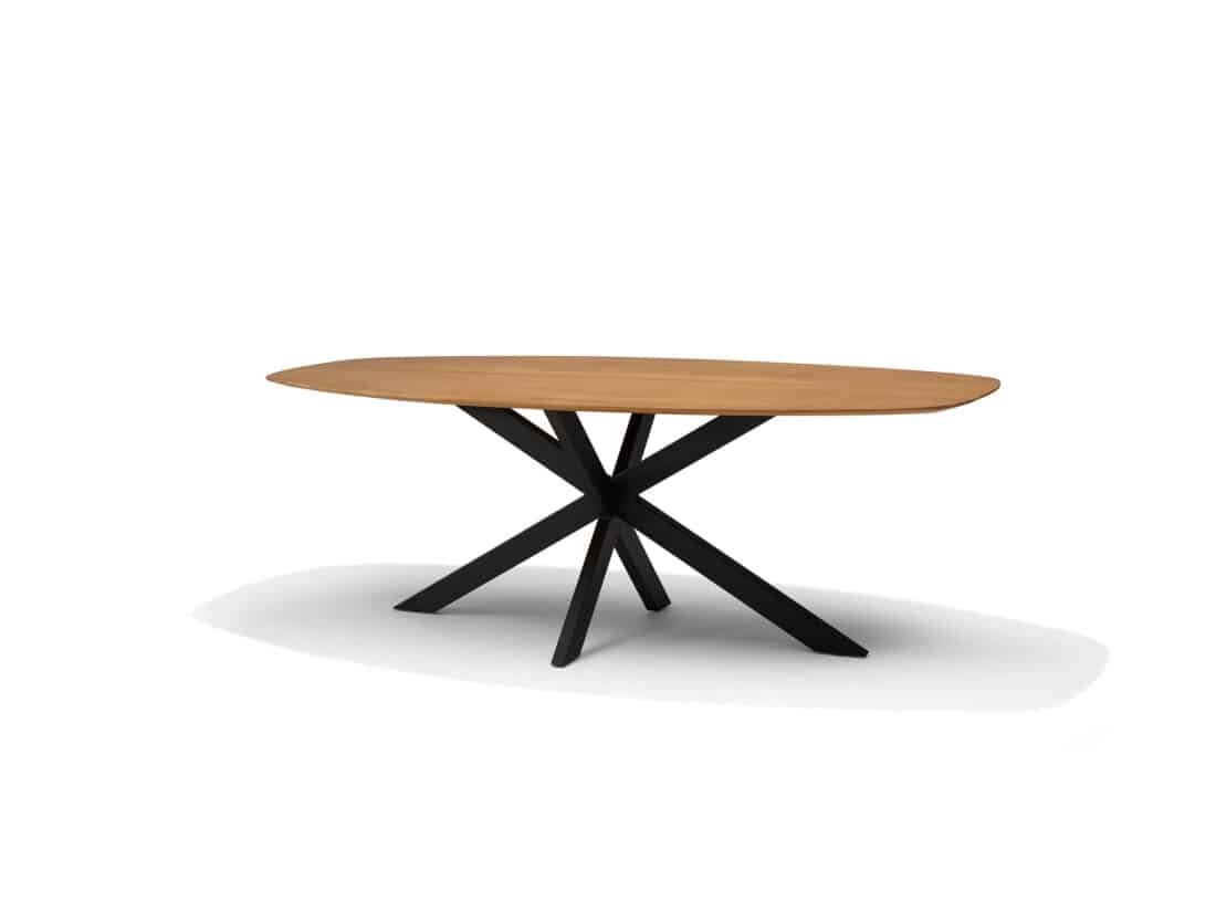 Star Eetkamertafel 190 X 110 Cm Bootvorm Mango Naturel 3 Cm Star Eetkamertafel 190 X 110 Cm Bootvorm Mango Naturel 3 Cm