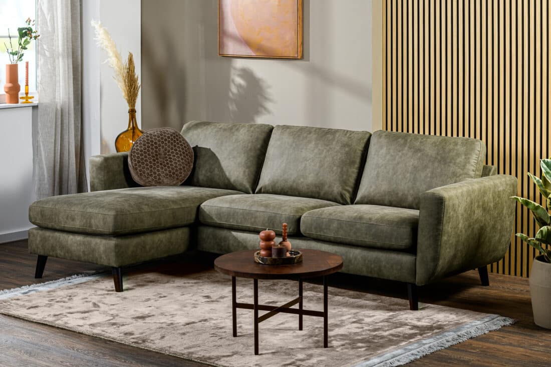 3 Zitsbank Cl L R Stof Savannah S156 Groen 3 Zitsbank Cl L R Stof Savannah S156 Groen
