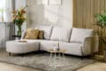 3-zitsbank chaise longue L+R, stof Urban, U460 beige