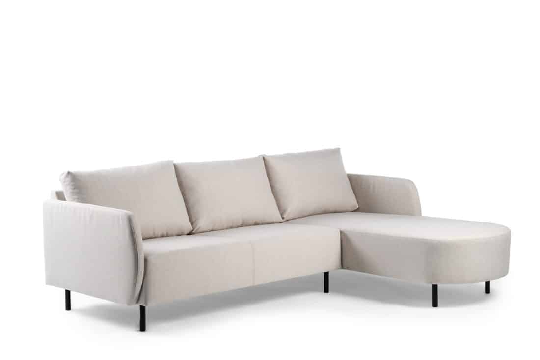3 Zitsbank Chaise Longue L R Stof Urban U460 Beige 3 Zitsbank Chaise Longue L R Stof Urban U460 Beige