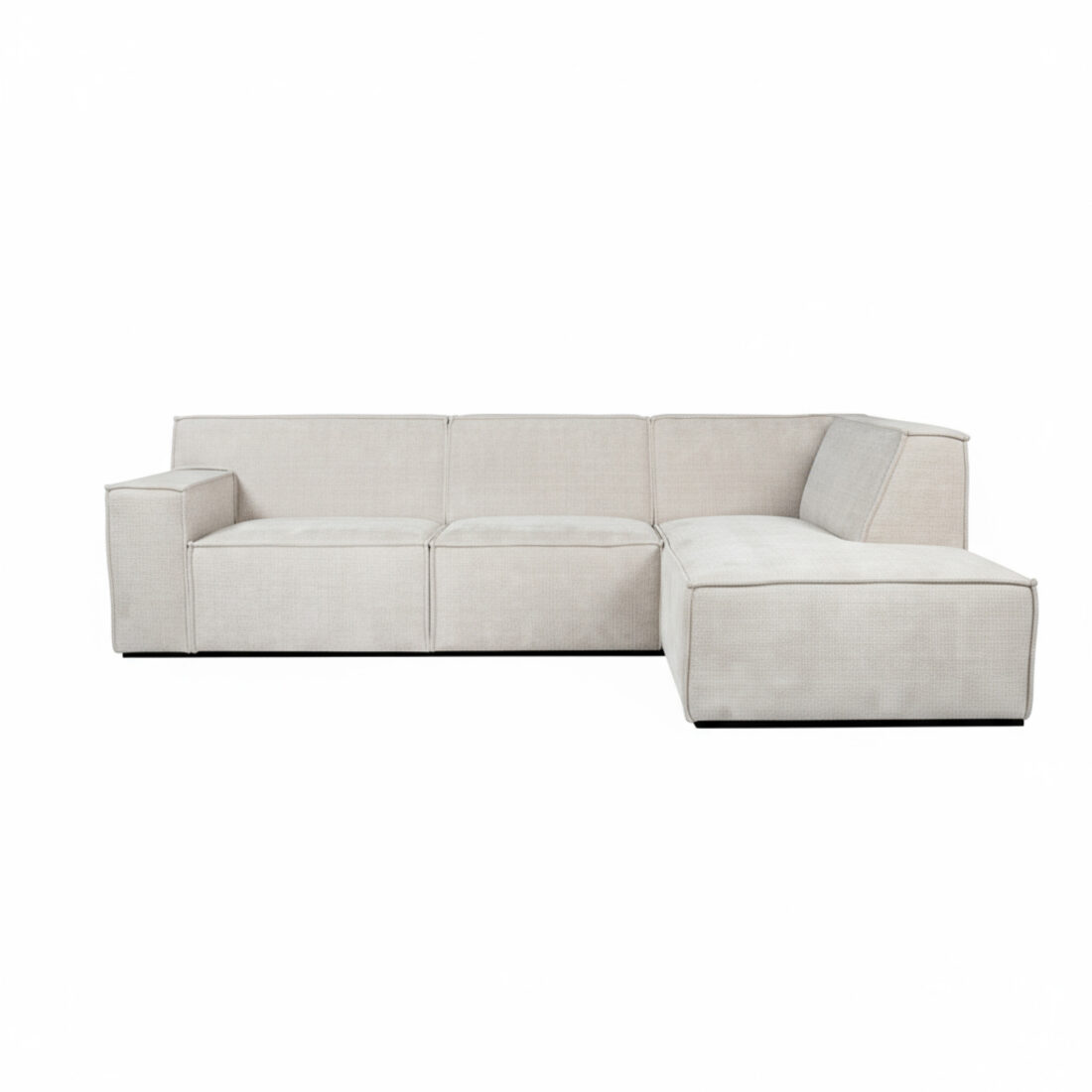3 Zits Hoek Rechts Stof Cremona 2 C460 Beige 3 Zits Hoek Rechts Stof Cremona 2 C460 Beige