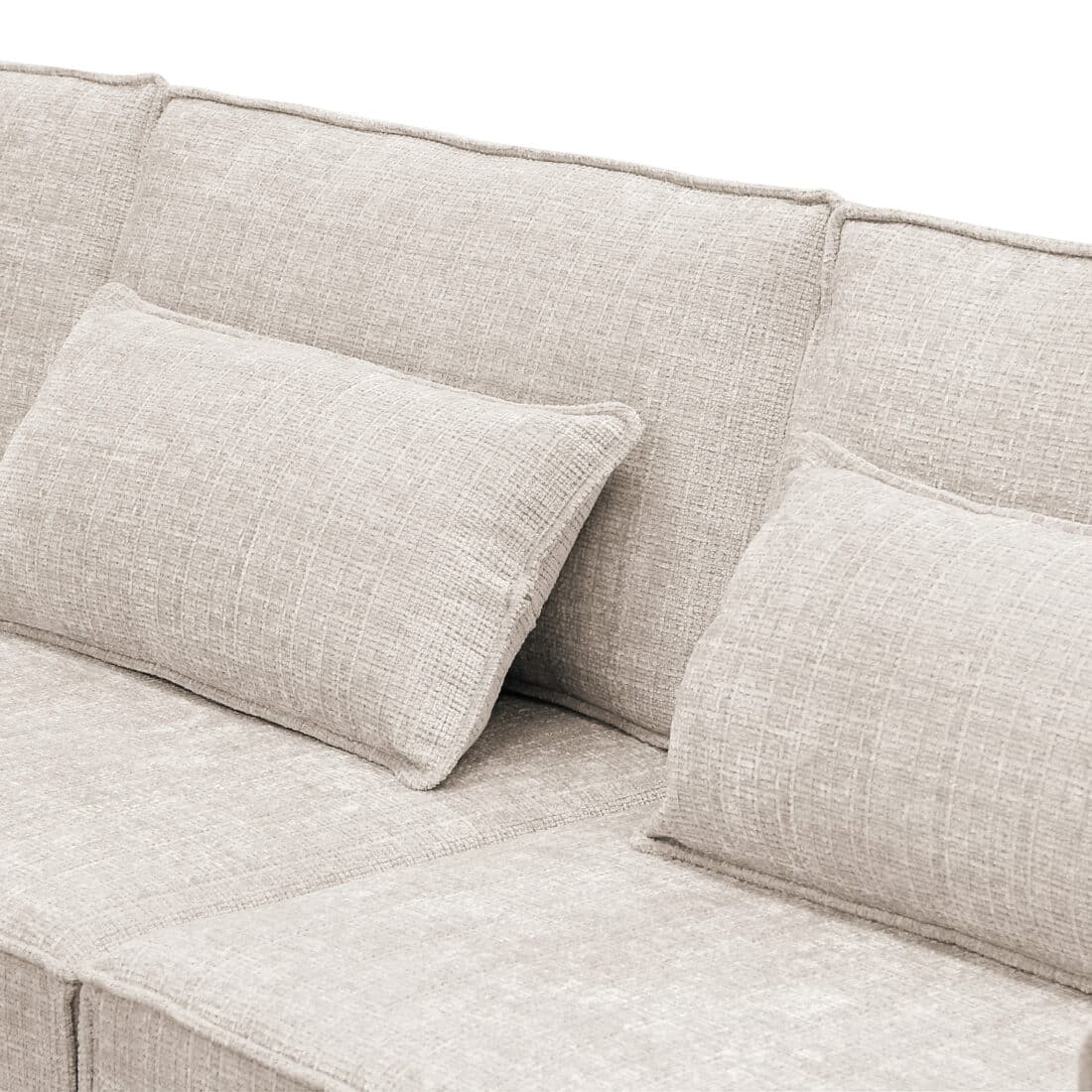 Addison 3 Zits Hoek Links Stof Cremona 2 C460 Beige Addison 3 Zits Hoek Links Stof Cremona 2 C460 Beige