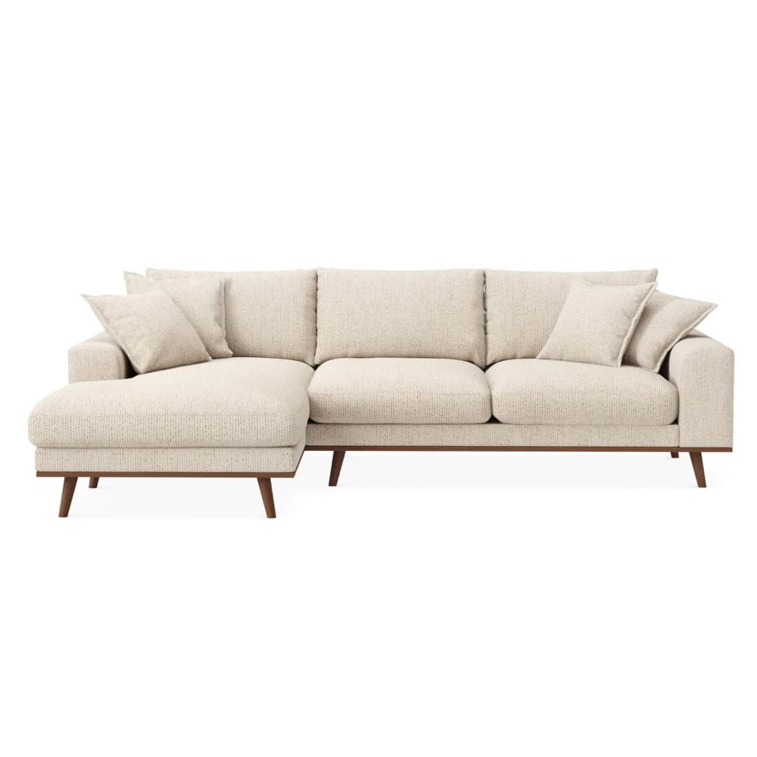 3 Zits Cl Links Stof Silencio 19 S460 Beige