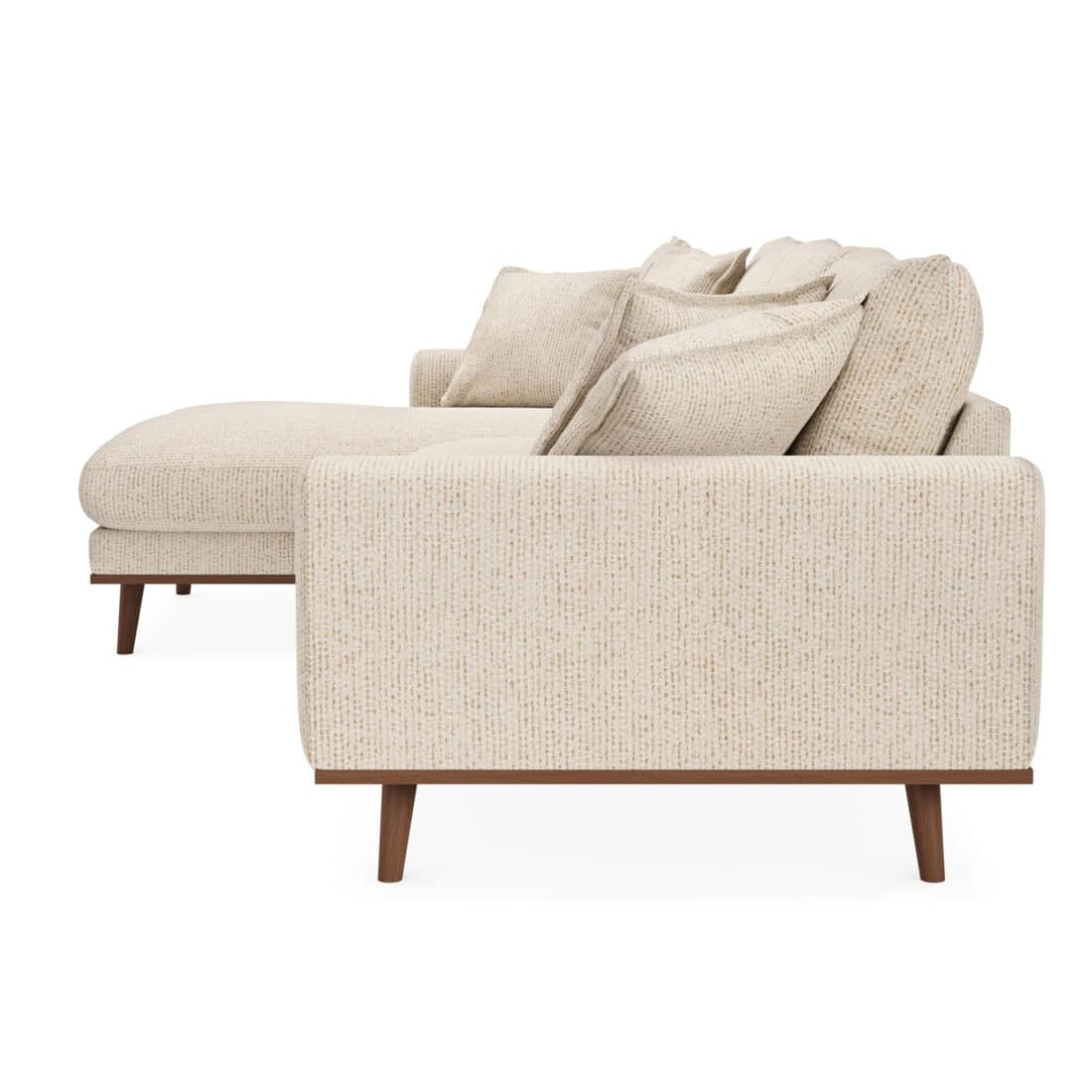 3 Zits Cl Links Stof Silencio 19 S460 Beige
