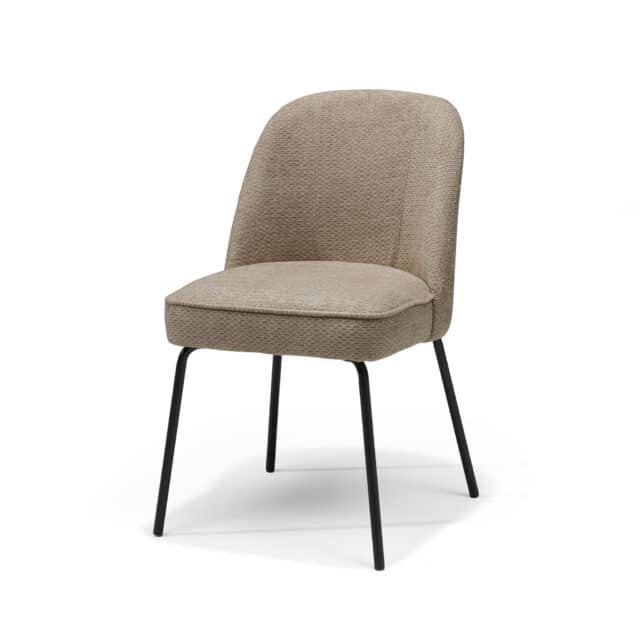 Stoel Luxor Zwart Stof Retro Bliss 18 Taupe Ukfr