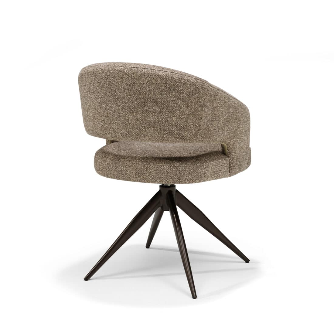 Swing Armstoel Stof Leo Beige 8211 Relaxfunctie 8211 Onderstel Anodisch Bruin Swing Armstoel Stof Leo Beige 8211 Relaxfunctie 8211 Onderstel Anodisch Bruin